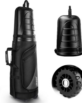 Golf Travel Bags for Airlines with ABS Hard Case Top